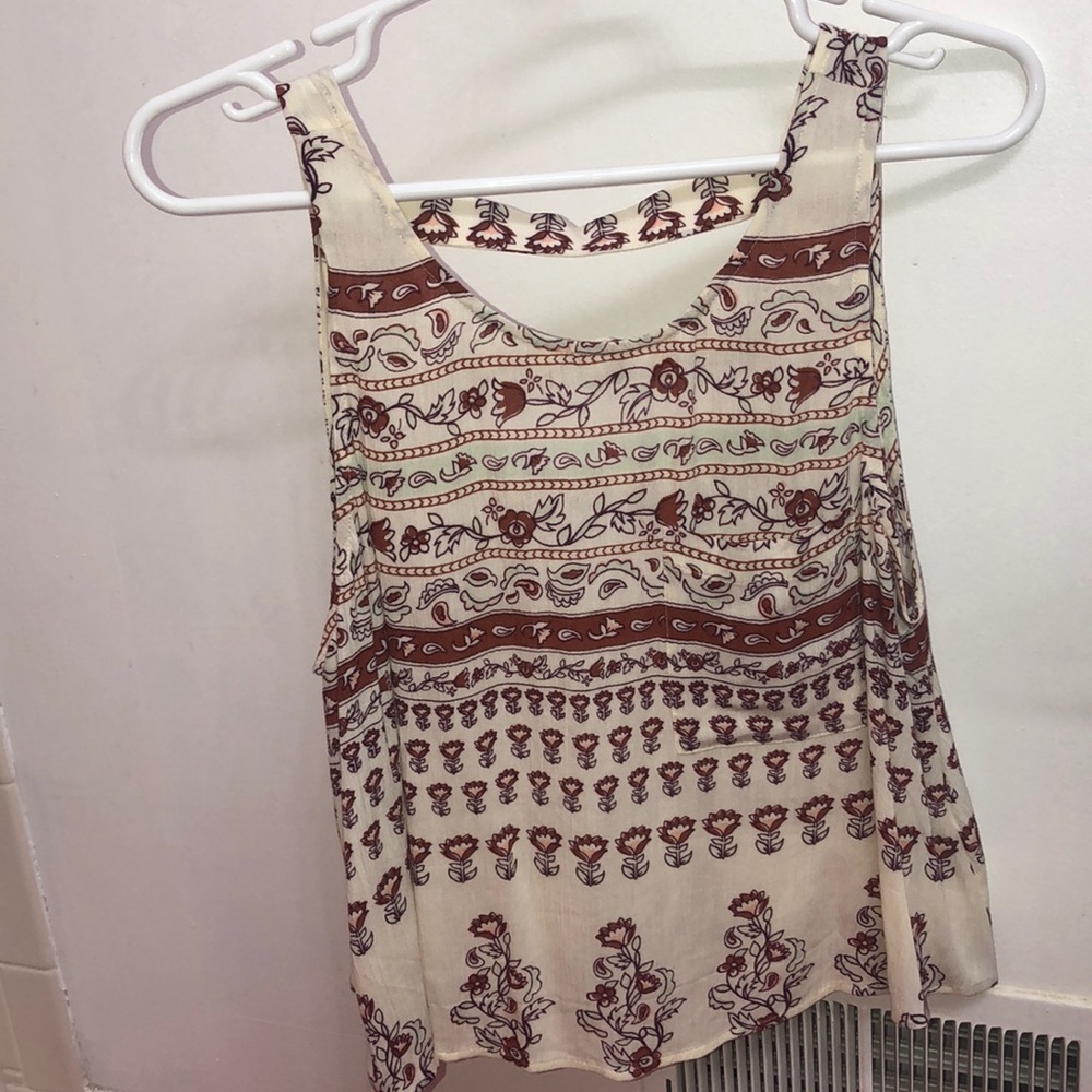 Forever 21 Printed Tank Top